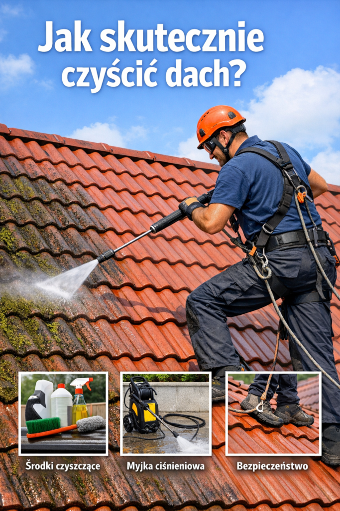Jak skutecznie czyścić dach?