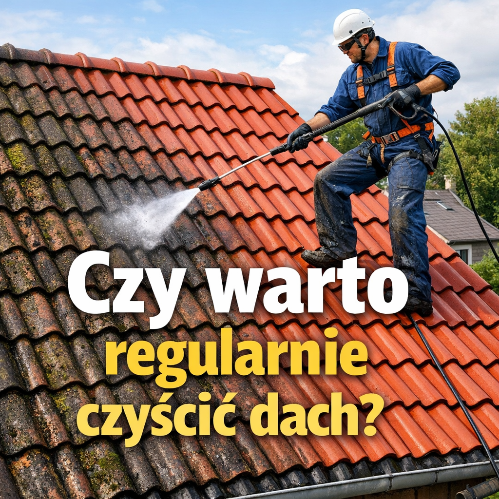 Czy warto regularnie czyścić dach?