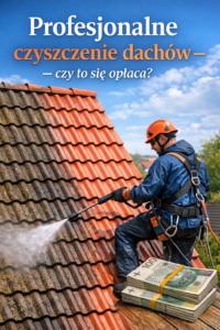 Profesjonalne czyszczenie dachów – czy to się opłaca?