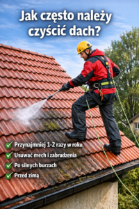 Jak często należy czyścić dach?