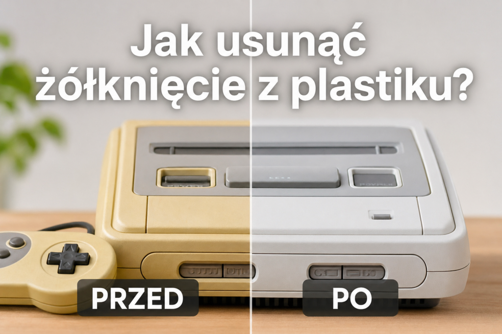 Jak usunąć żółknięcie z plastiku?