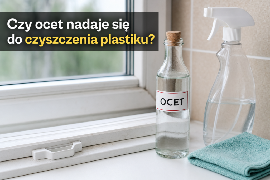 Czy ocet nadaje się do czyszczenia plastiku?