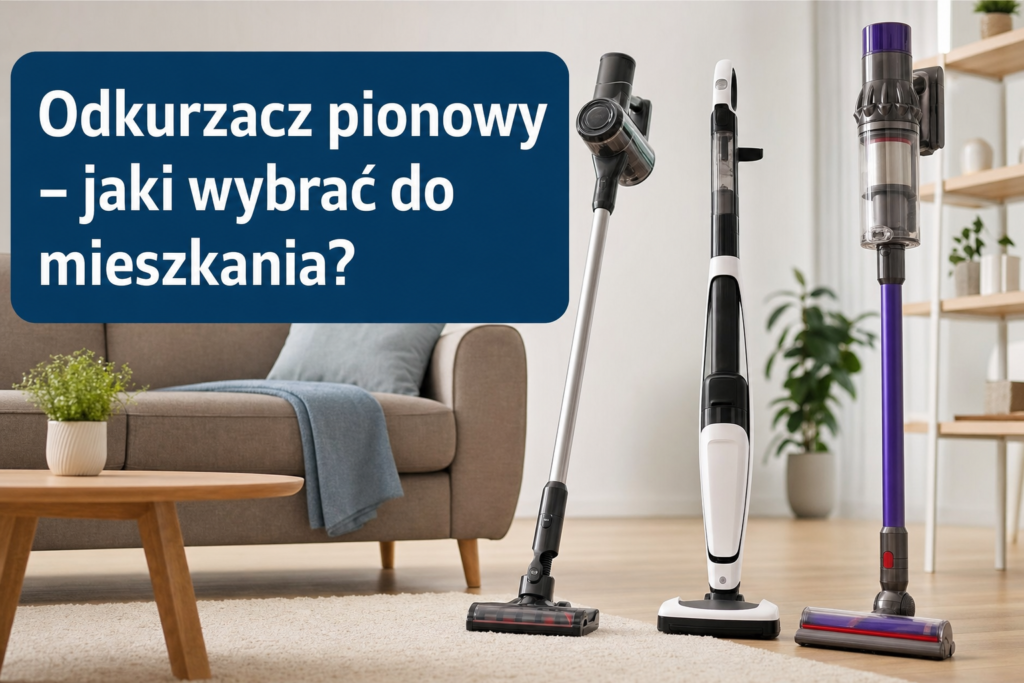 Odkurzacz pionowy – jaki wybrać do mieszkania?