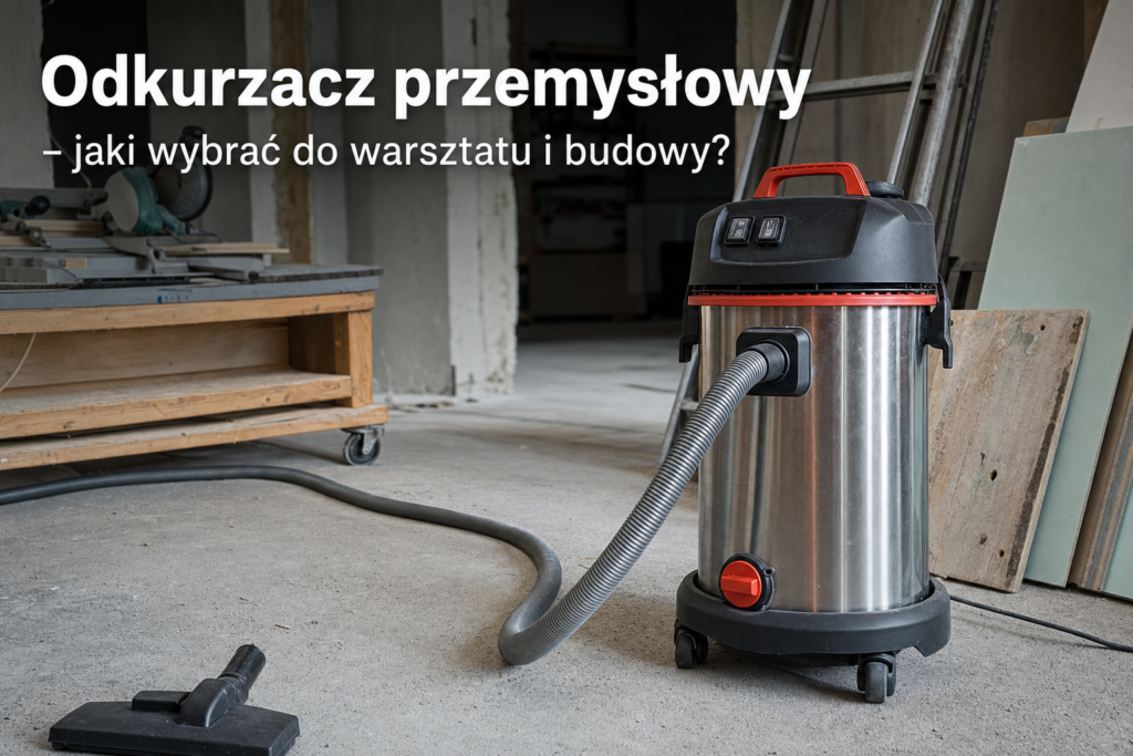 Odkurzacz przemysłowy – jaki wybrać do warsztatu i budowy?