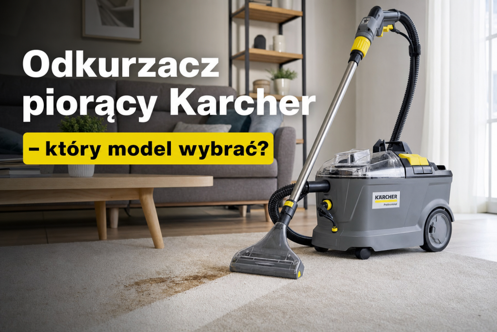 Odkurzacz piorący Karcher – który model wybrać?